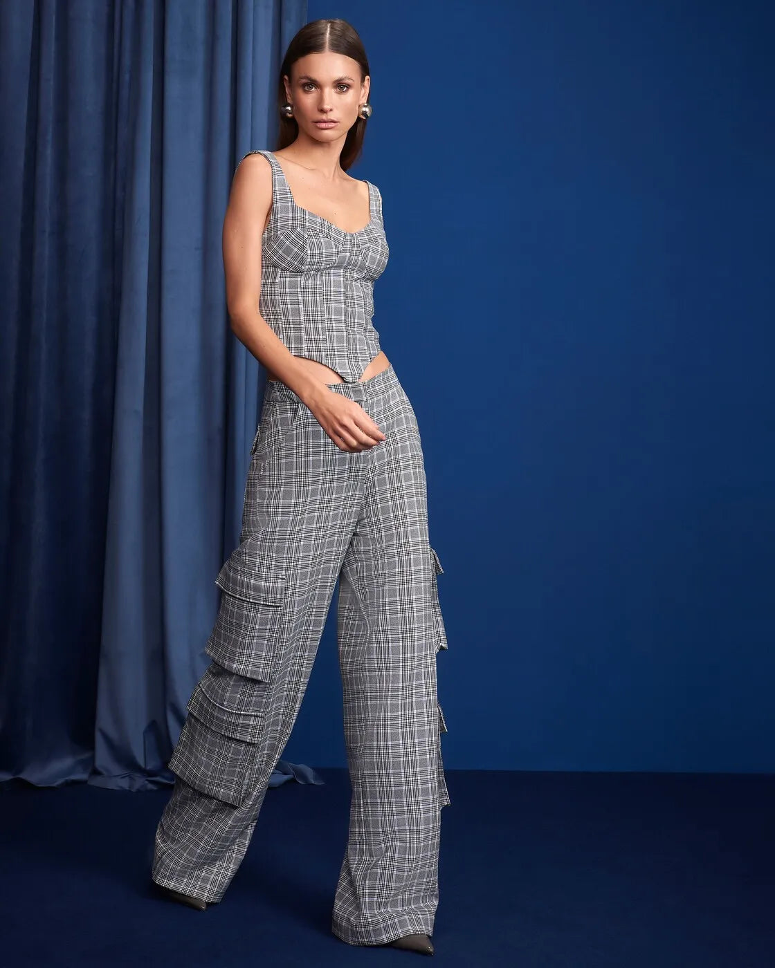 CONJUNTO CORSET E CAÇA ANNE FERNANDES