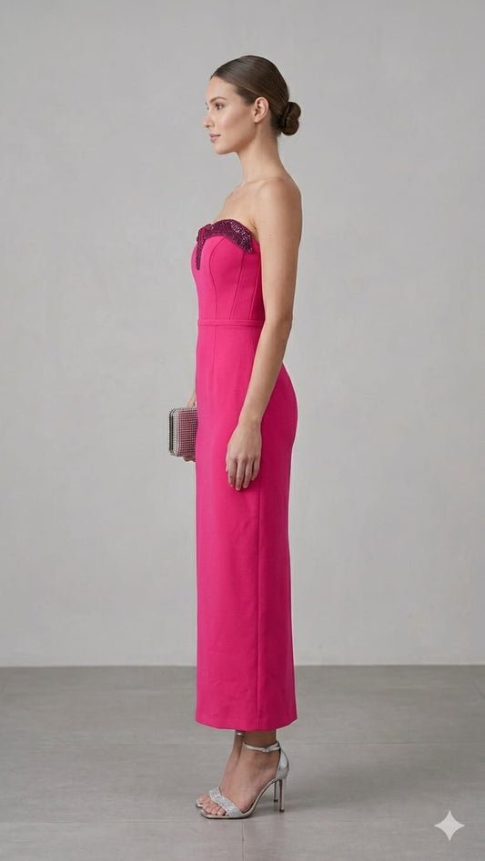 VESTIDO FLASH PINK ARTE SACRA