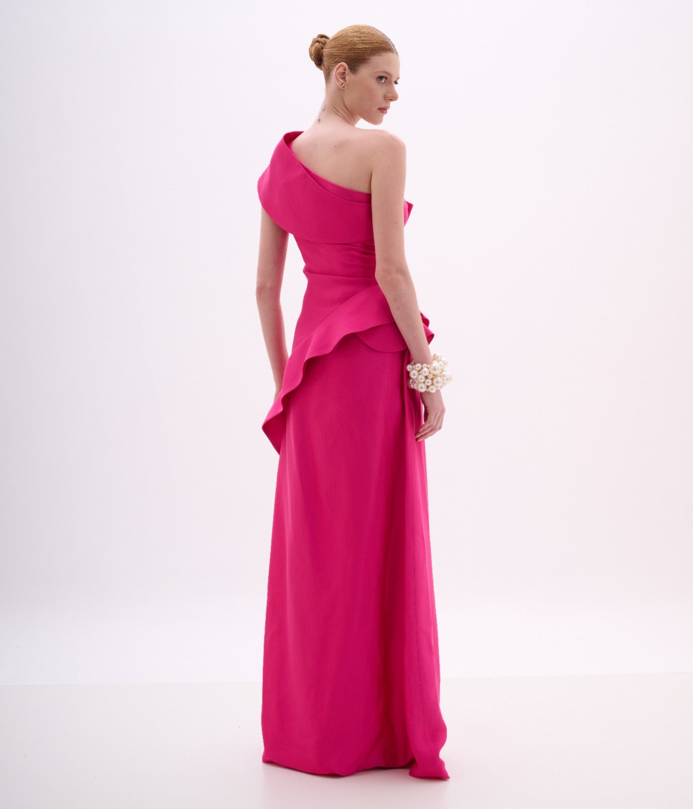VESTIDO DE FESTA PINK ARTE SACRA