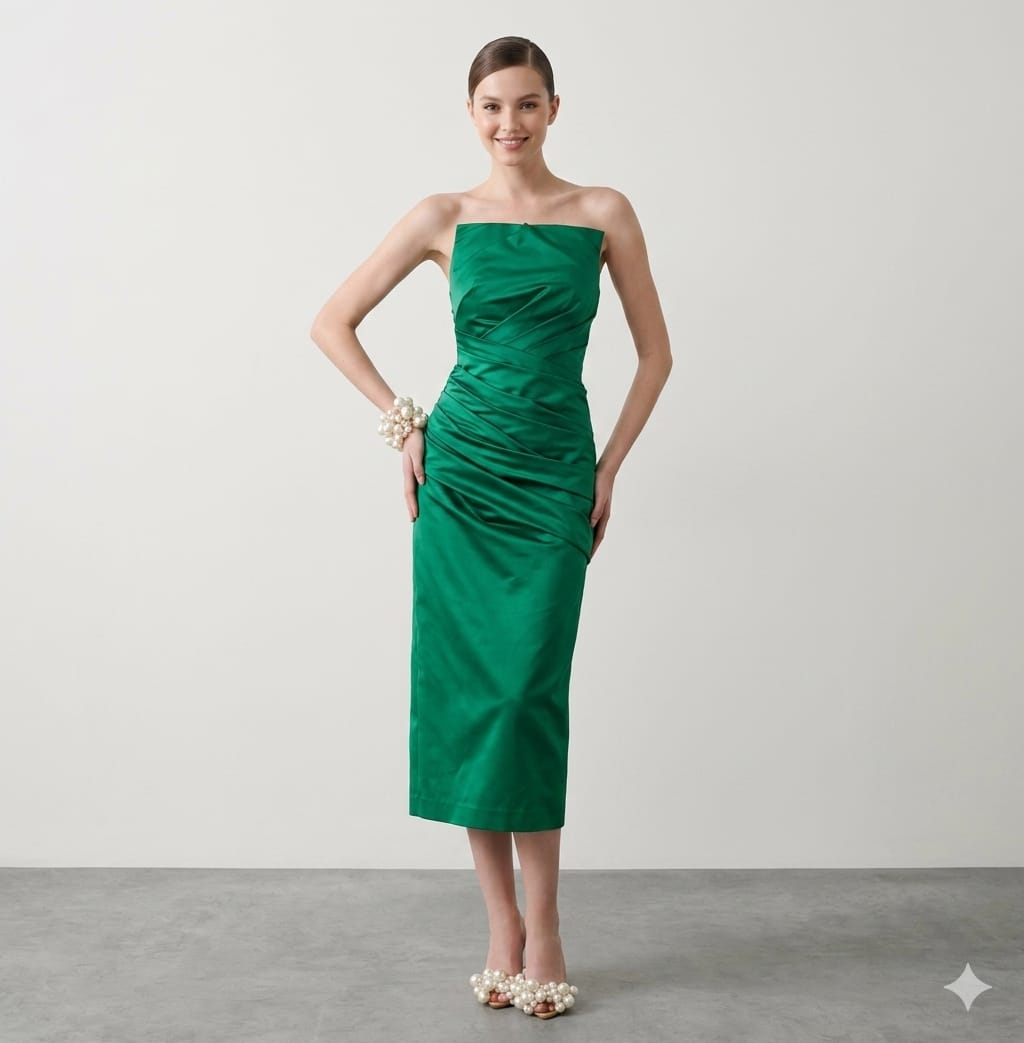 VESTIDO TOMARA QUE CAIA BUSTO QUADRADO ARTE SACRA