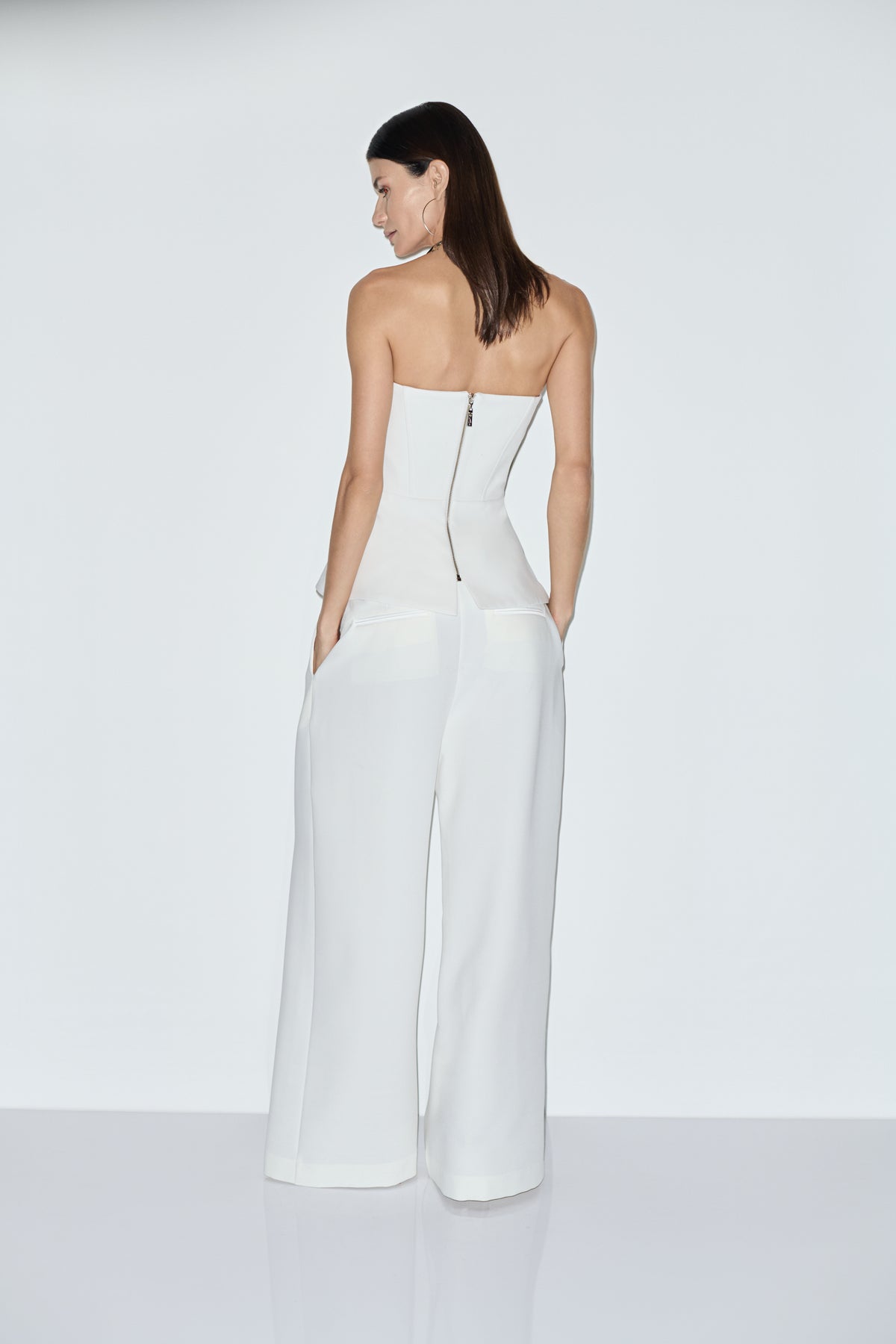 BLUSA COM LAPELA DE CETIM CAOS