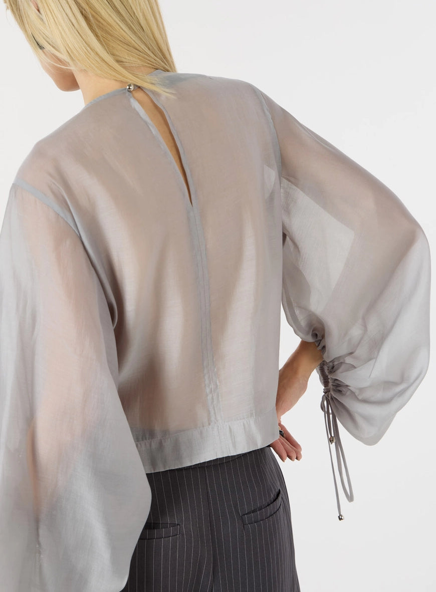 CAMISA MANGA BALONÊ SKAZI