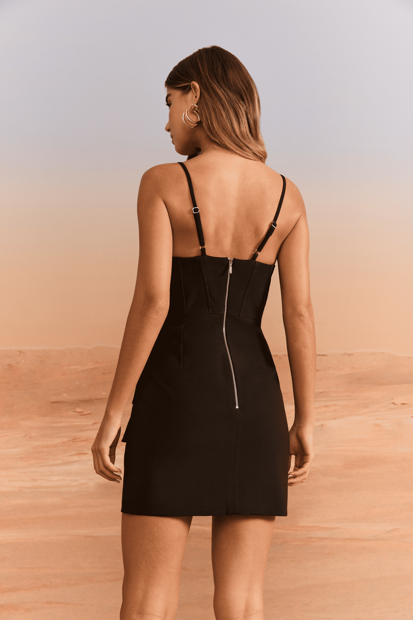 VESTIDO CURTO SMOOKING SKAZI