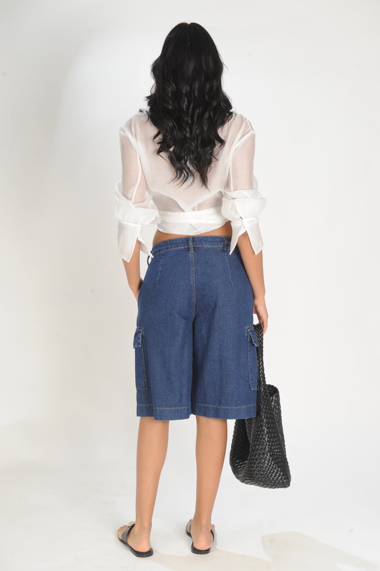 JAQUETA ORGANZA AMARRAÇÃO CAOS