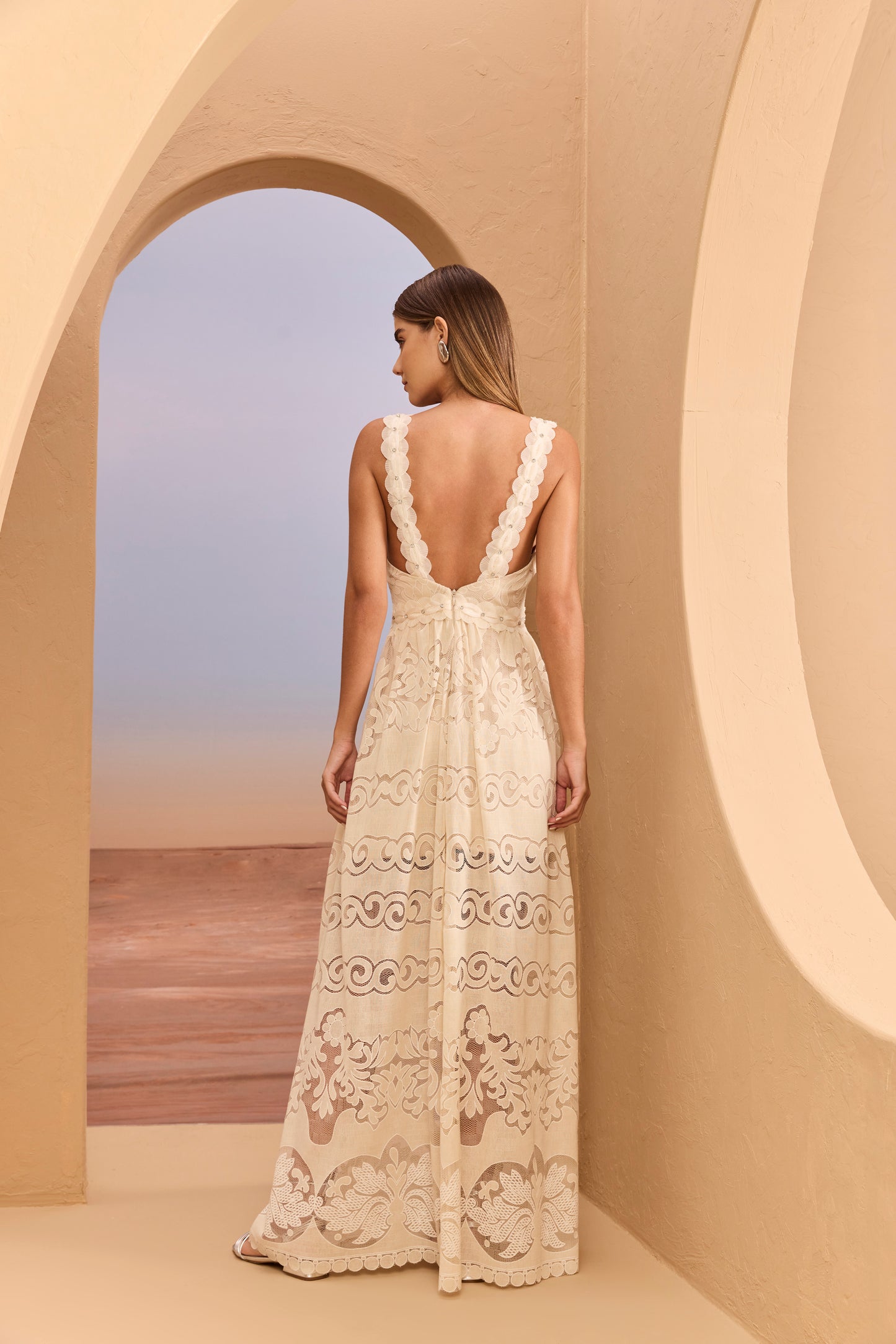 VESTIDO CURTO TRANÇADO SKAZI