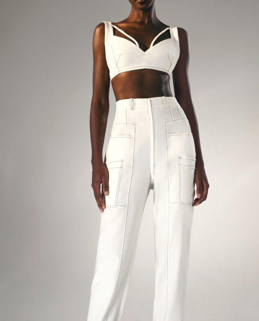 CONJUNTO TOP C/ CALÇA CENOURA TD