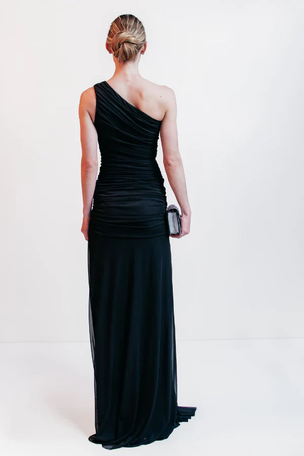 VESTIDO TULE UMA ALÇA UNITY SEVEN