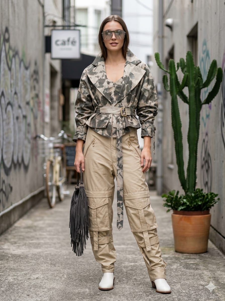 CALÇA NYLON DESTCÁVEL CAOS