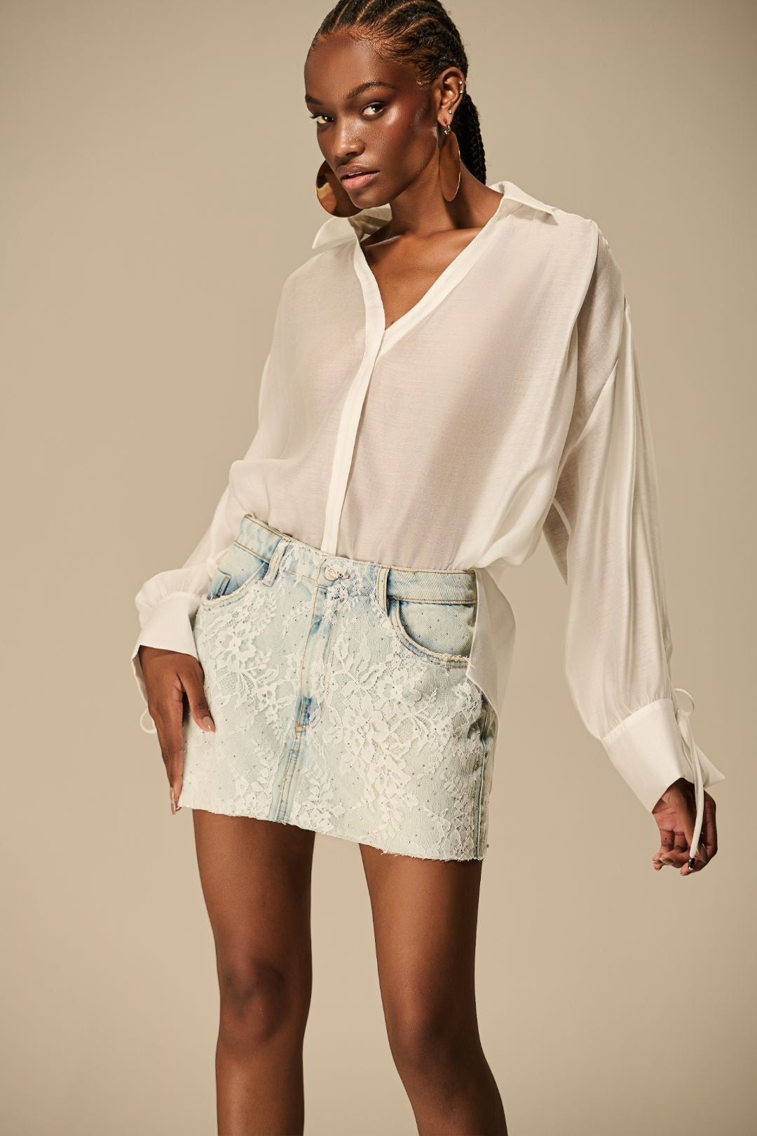 SAIA JEANS RENDA CAOS