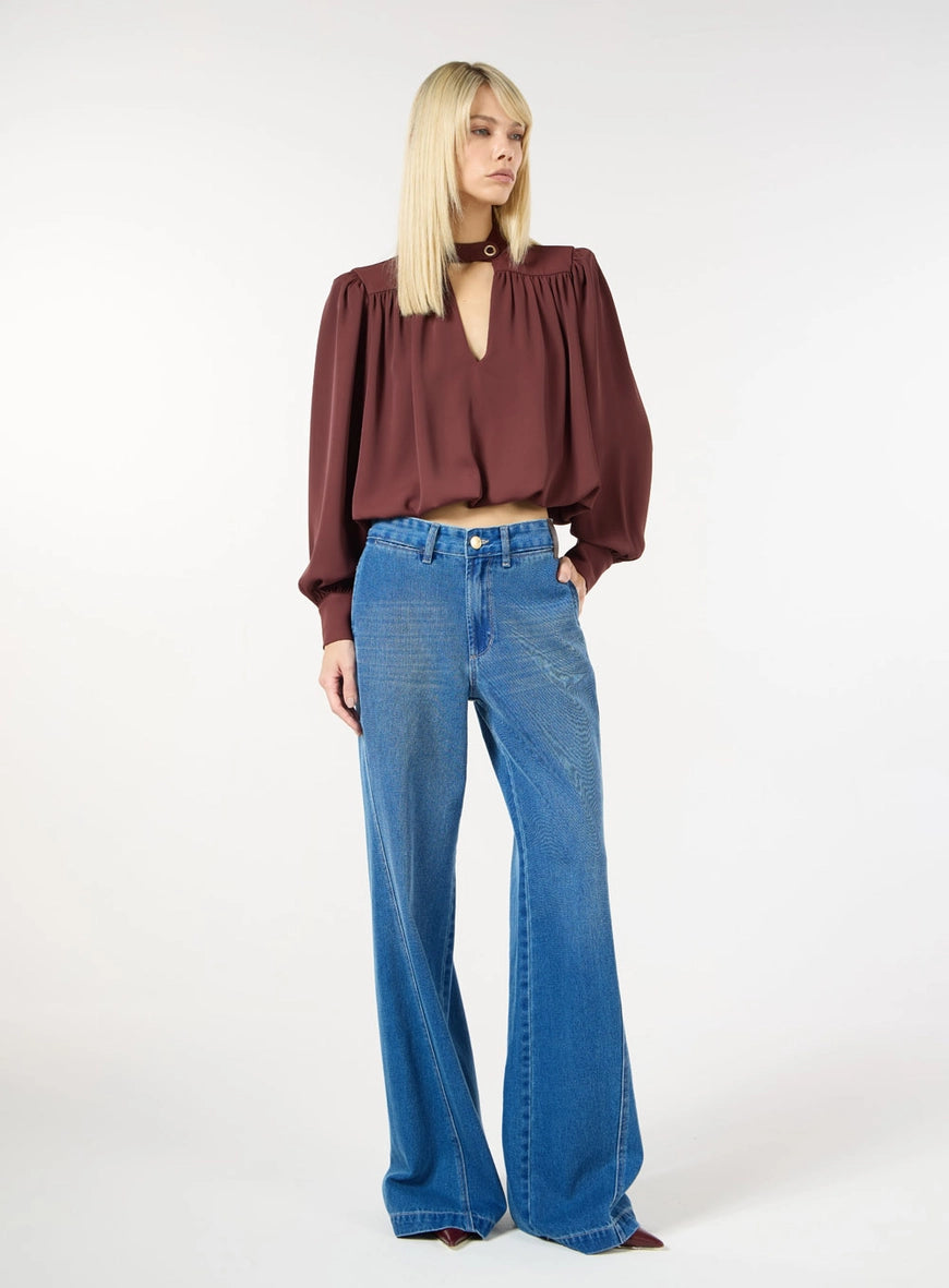 BLUSA OMBREIRAS BORDO SKAZI