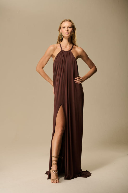 VESTIDO PASSANTE KNEADED CAOS