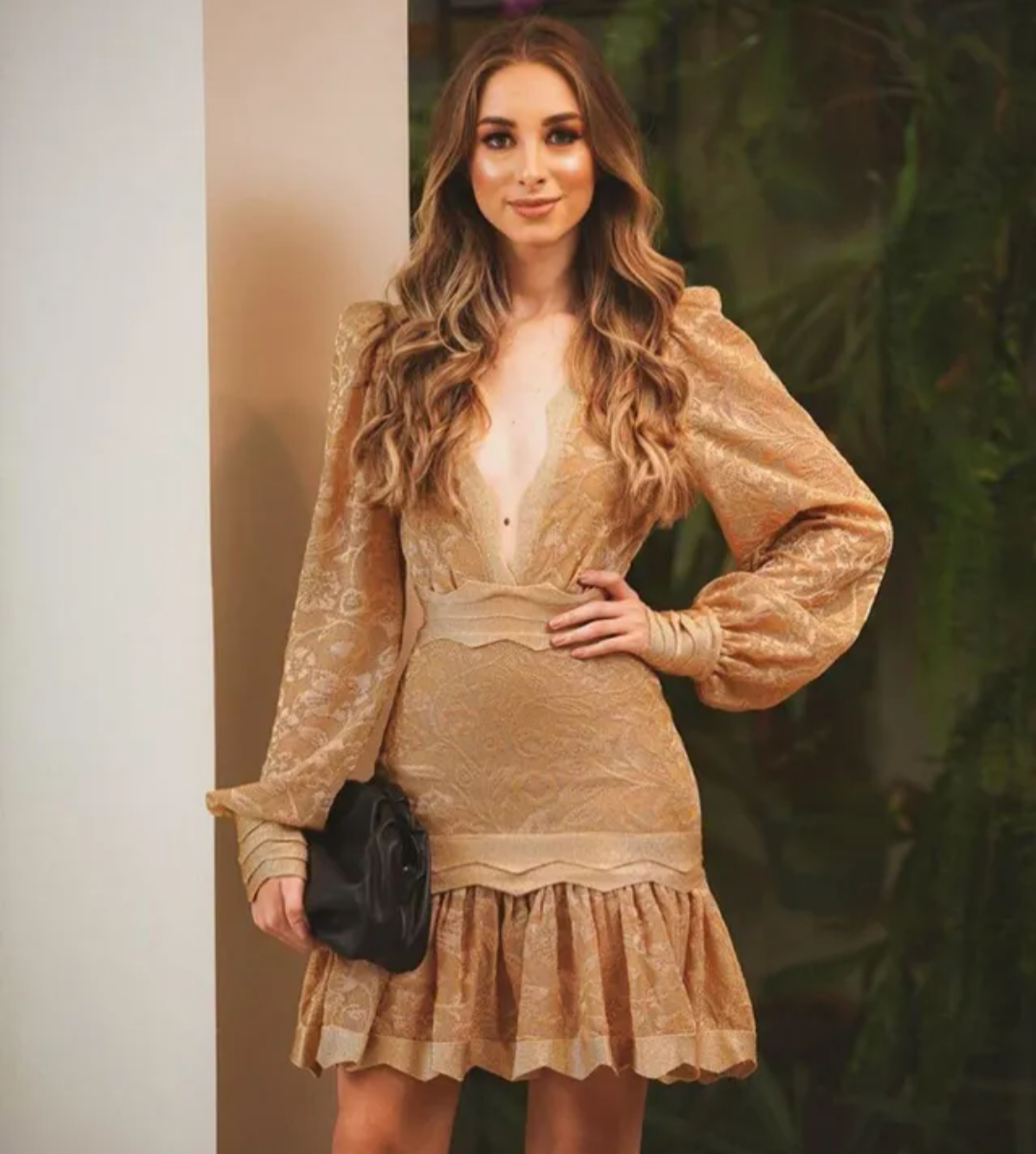 VESTIDO CURTO MANGA LONGA SKAZI