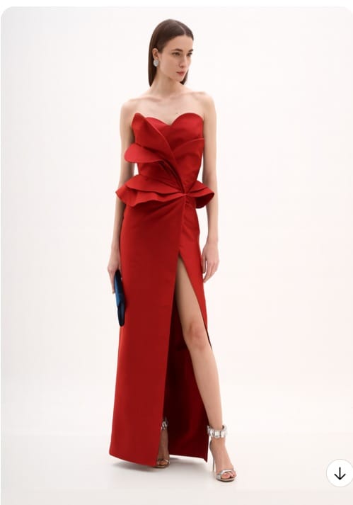 VESTIDO TOMARA QUE CAIA ARTE SACRA.