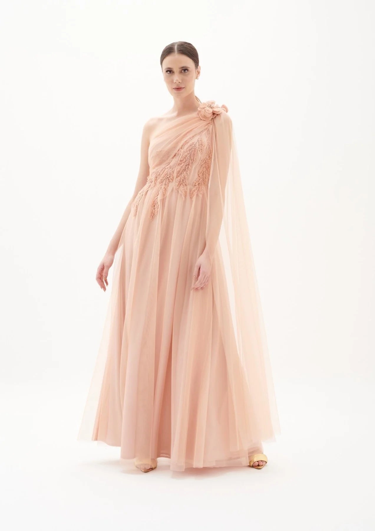 VESTIDO NUDE IMPERIAL ARTE SACRA