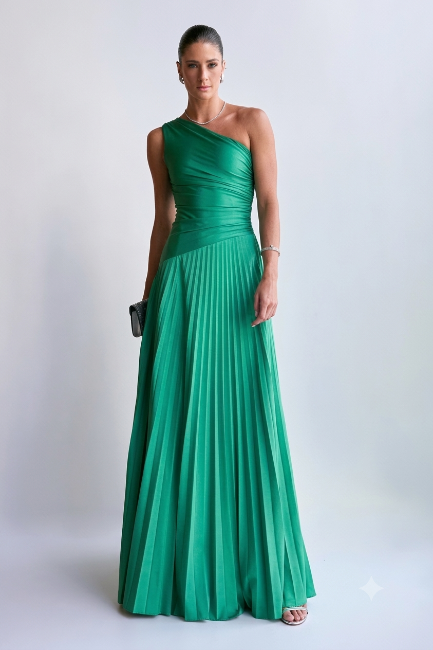 VESTIDO UM OMBRO SÓ UNITY SEVEN