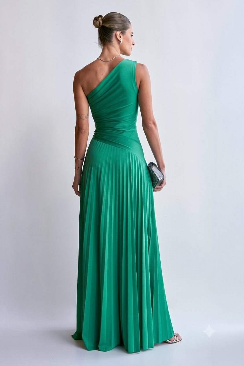 VESTIDO UM OMBRO SÓ UNITY SEVEN