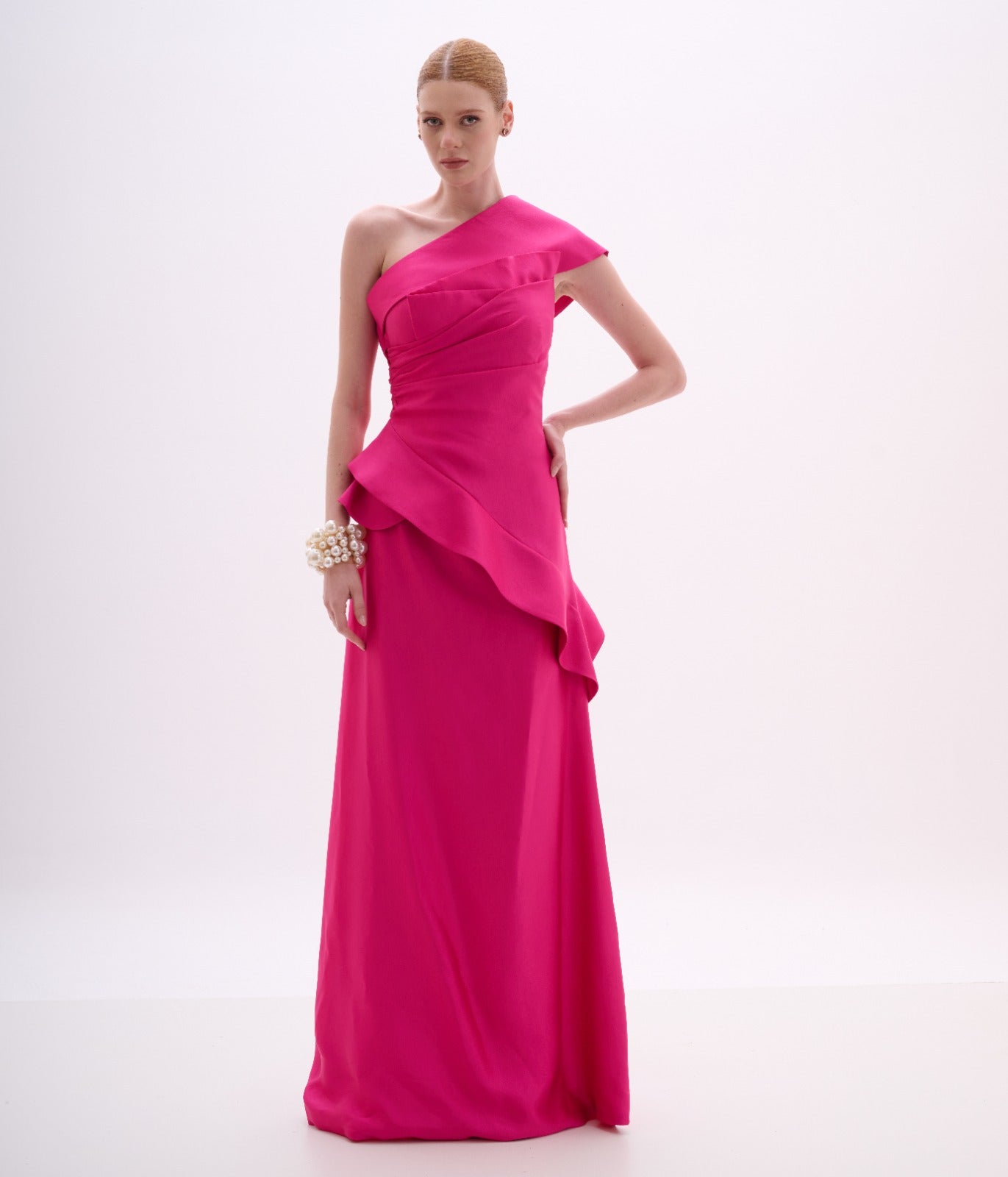 VESTIDO DE FESTA PINK ARTE SACRA