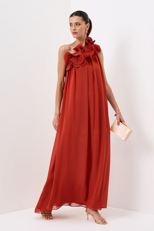 VESTIDO BABADOS AMPLO