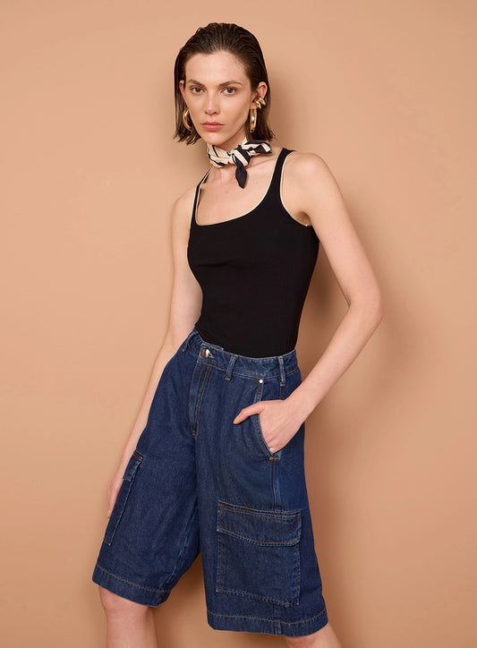 BERMUDA JEANS CARGO TUFI DUEK