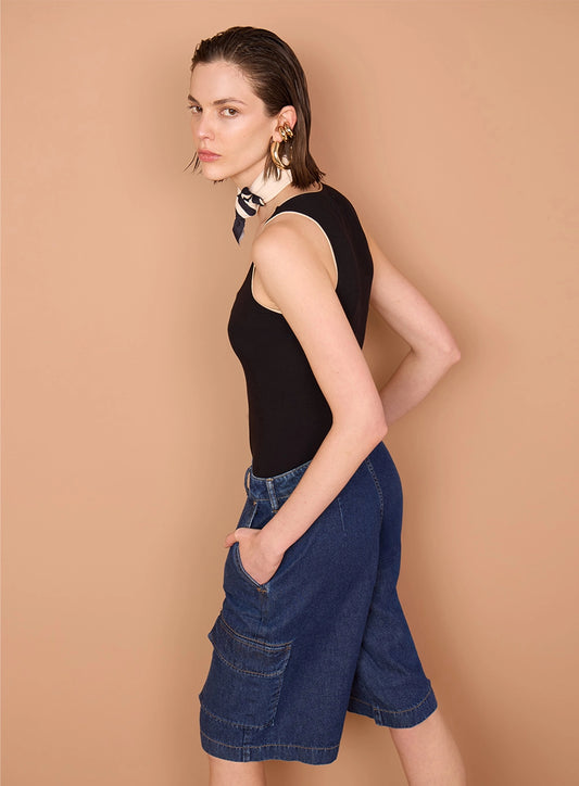 BERMUDA JEANS CARGO TUFI DUEK