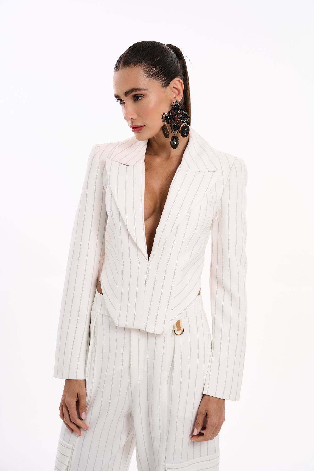 BLAZER DECOTE COSTAS RISCA DE GIZ KOHDE