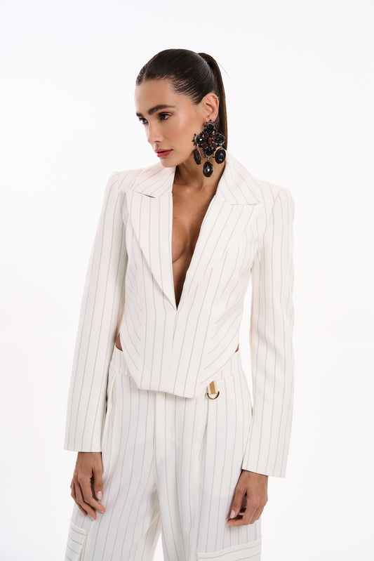 BLAZER DECOTE COSTAS RISCA DE GIZ KOHDE