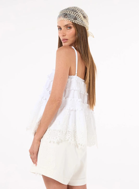 BLUSA LASTEX FRANZIDO SKAZI
