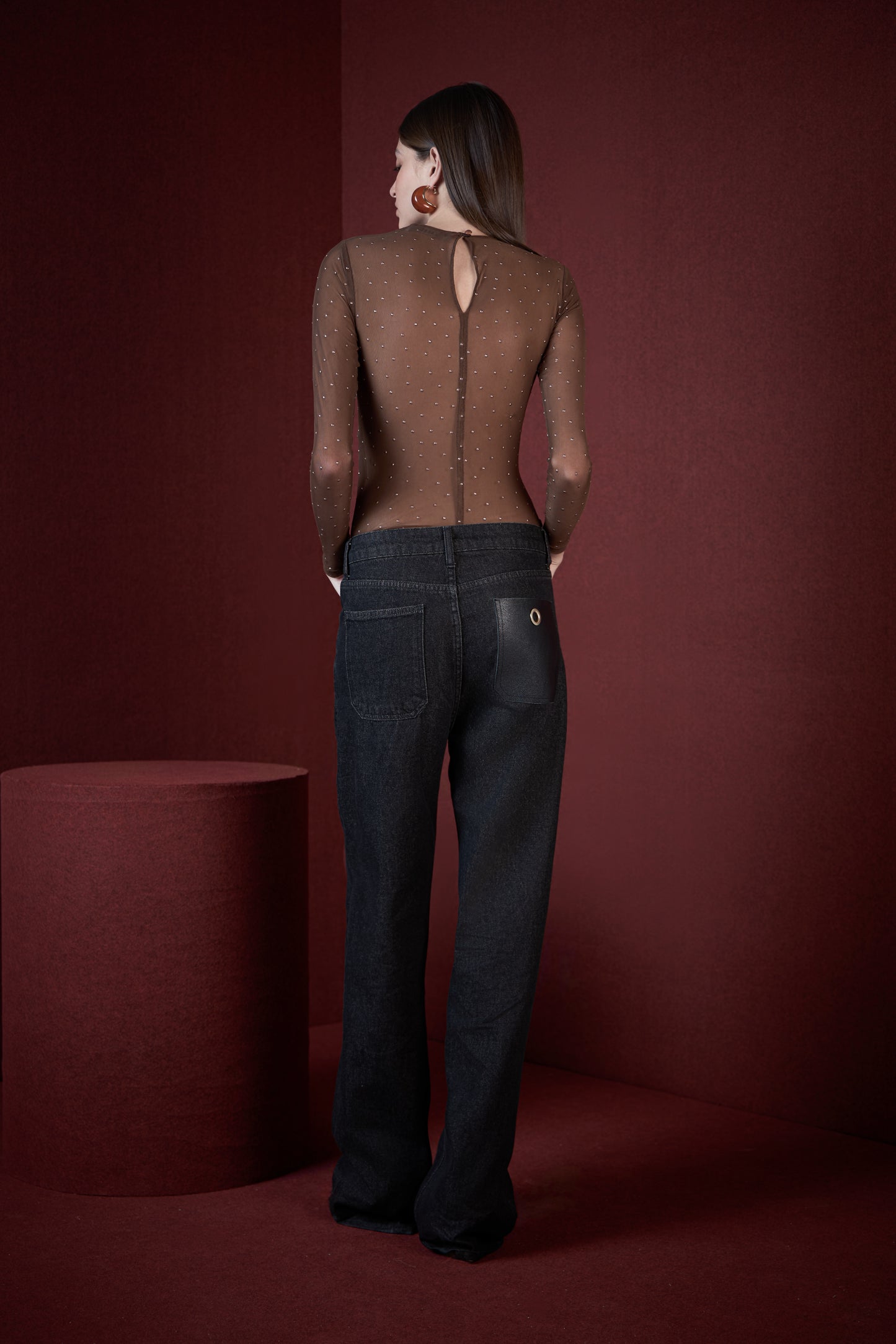 CALÇA JEANS BLACK SKAZI