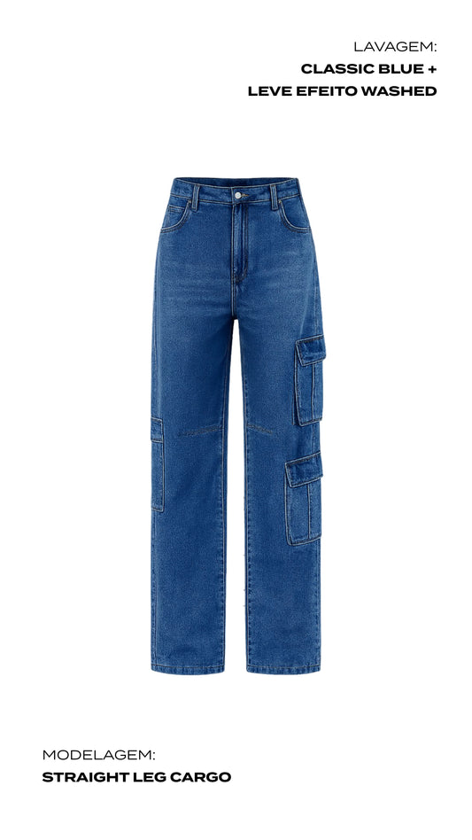 CALÇA JEANS BRUNA LOW TUFI DUEK
