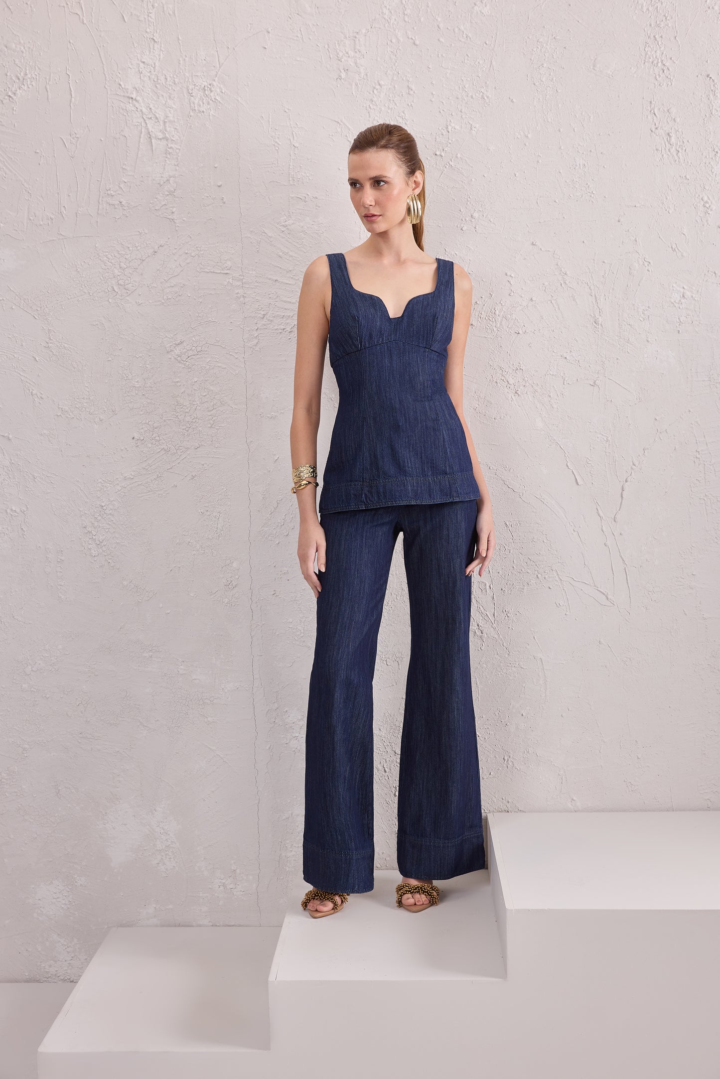 CONJUNTO BLUSA CALÇA FORUM TUFI DUEK