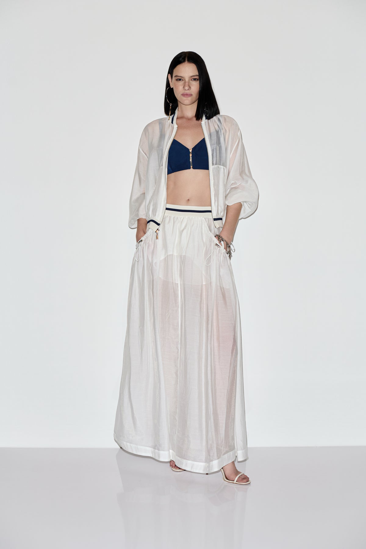 CONJUNTO TRANSPARÊNCIA BOMBER CAOS