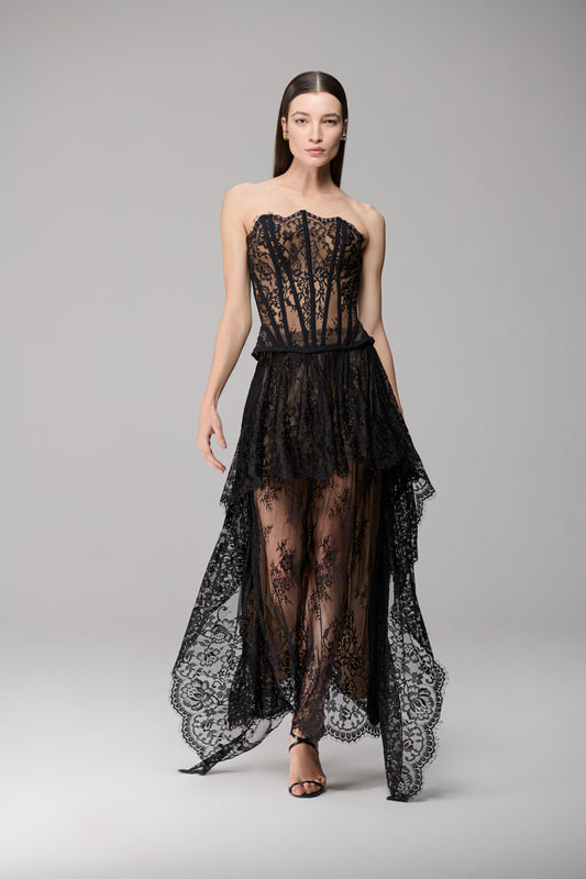 CORSELET INTIMATE DE RENDA CAOS