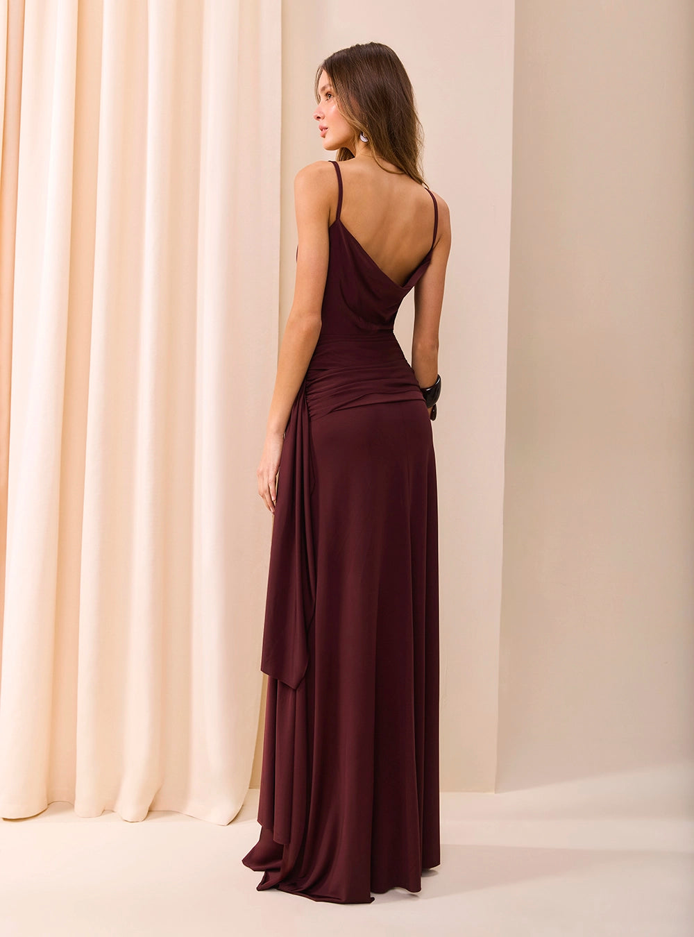 VESTIDO LONGO JERSEY GLOSS