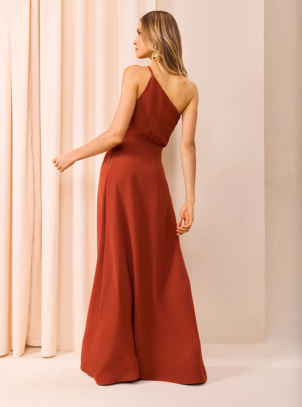 VESTIDO MAXI MIDI FENDA SKAZI