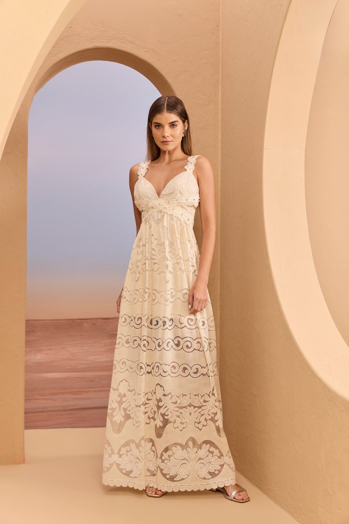 VESTIDO CURTO TRANÇADO SKAZI