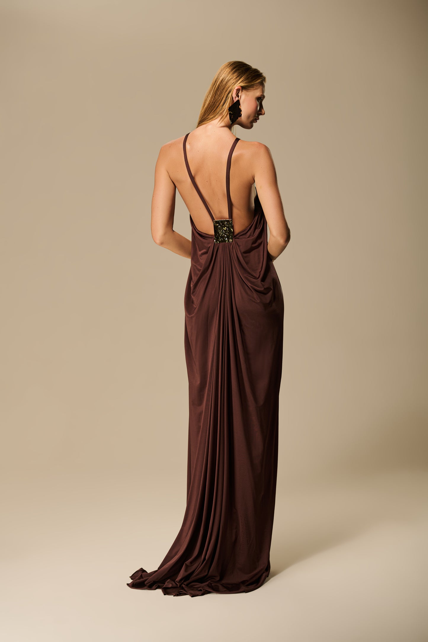 VESTIDO PASSANTE KNEADED CAOS