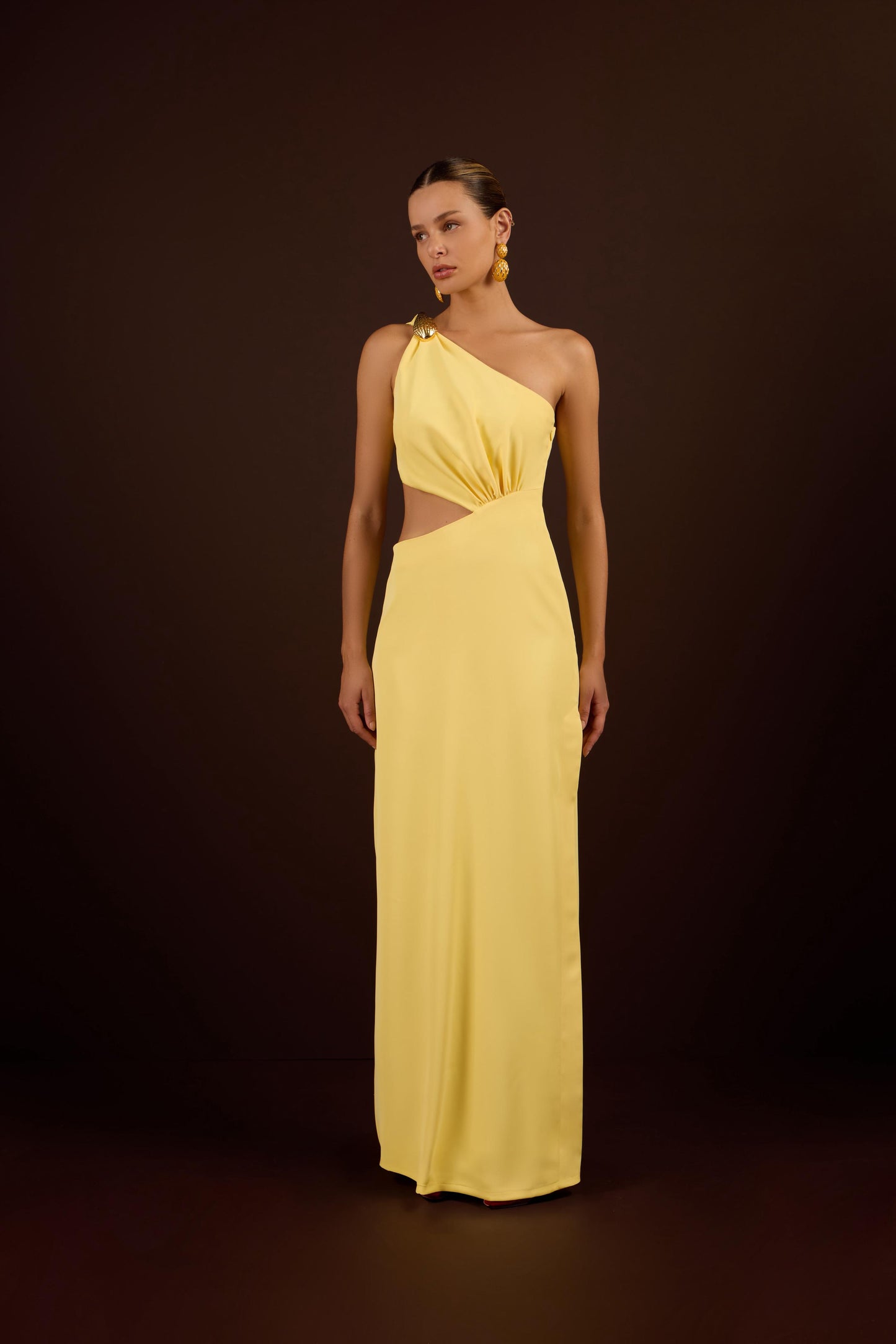 VESTIDO LONGO OMBRO SÓ SKAZI