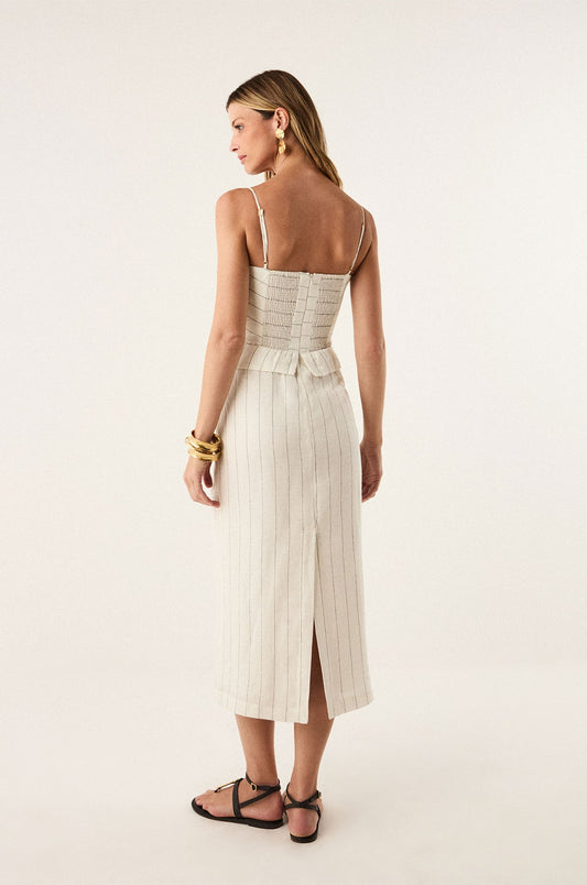VESTIDO MIDI HAZEL VIX