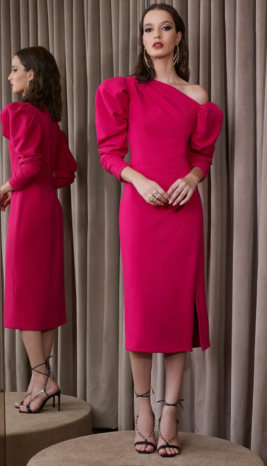 VESTIDO MALHA CREPE ARTE SACRA