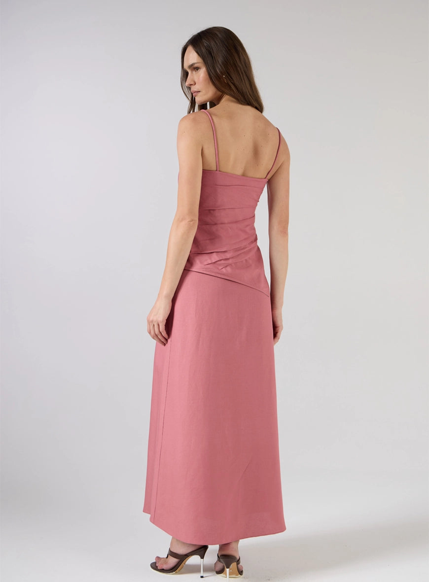 VESTIDO MAXI MIDI ELLA TUFI DUEK
