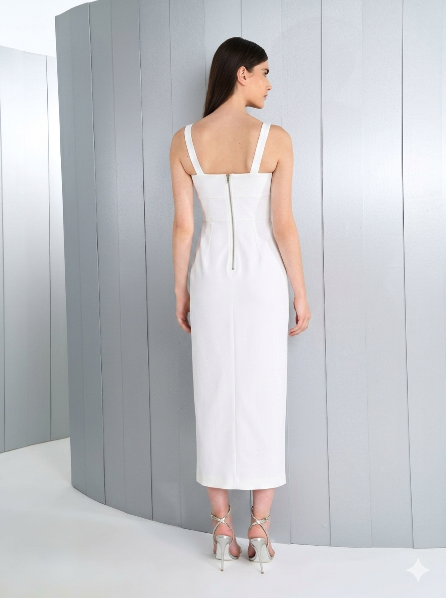 VESTIDO VAZADO TUFI DUEK