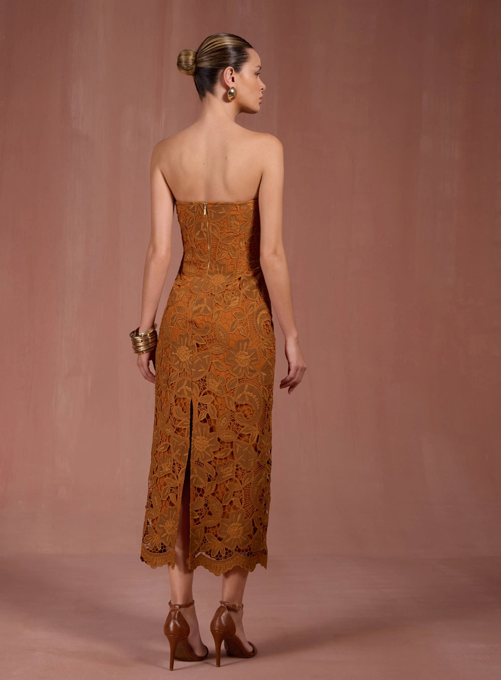 VESTIDO MIDI TUBO SKAZI