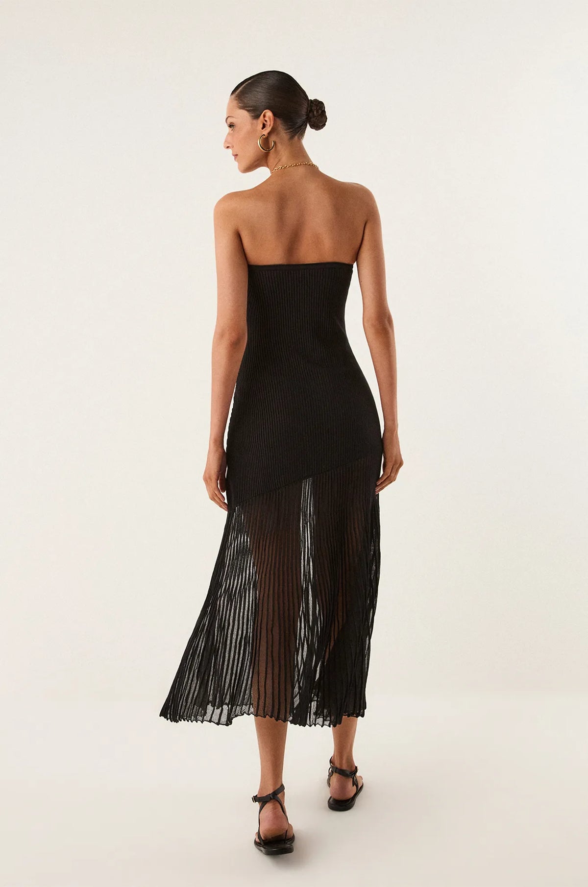 VESTIDO LG LUCIA TRICOT BLACK VIX
