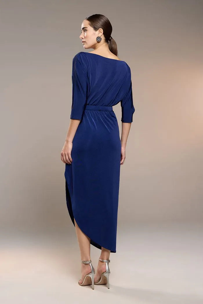 VESTIDO MALHA COM CINTO THAMARA CAPELÃO