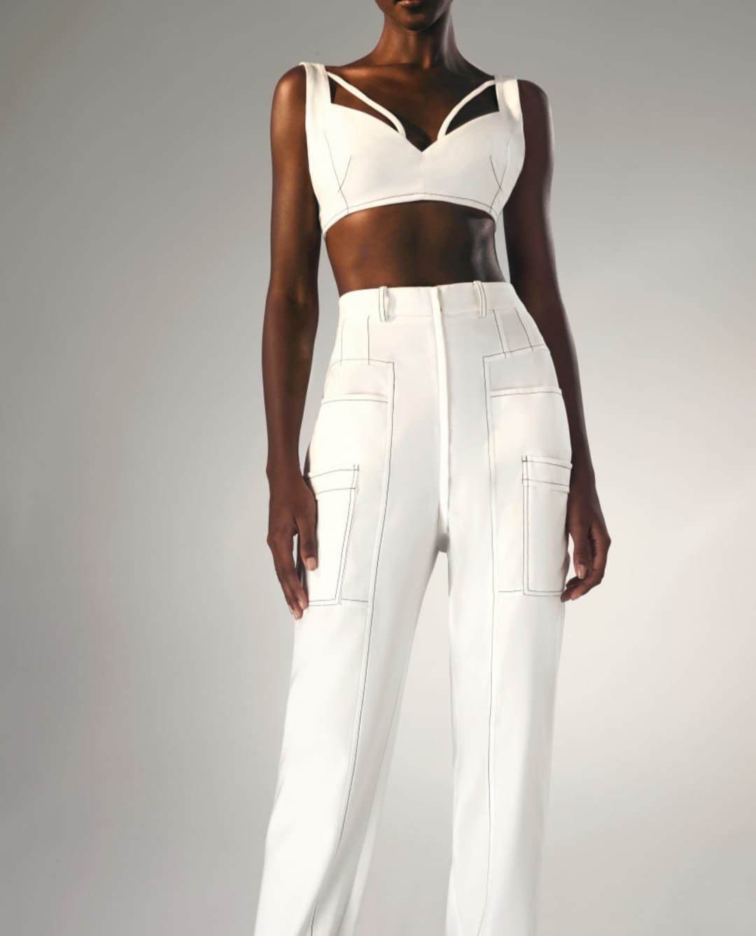 CONJUNTO TOP C/ CALÇA CENOURA TD
