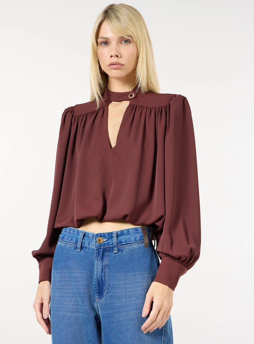 BLUSA OMBREIRAS BORDO SKAZI