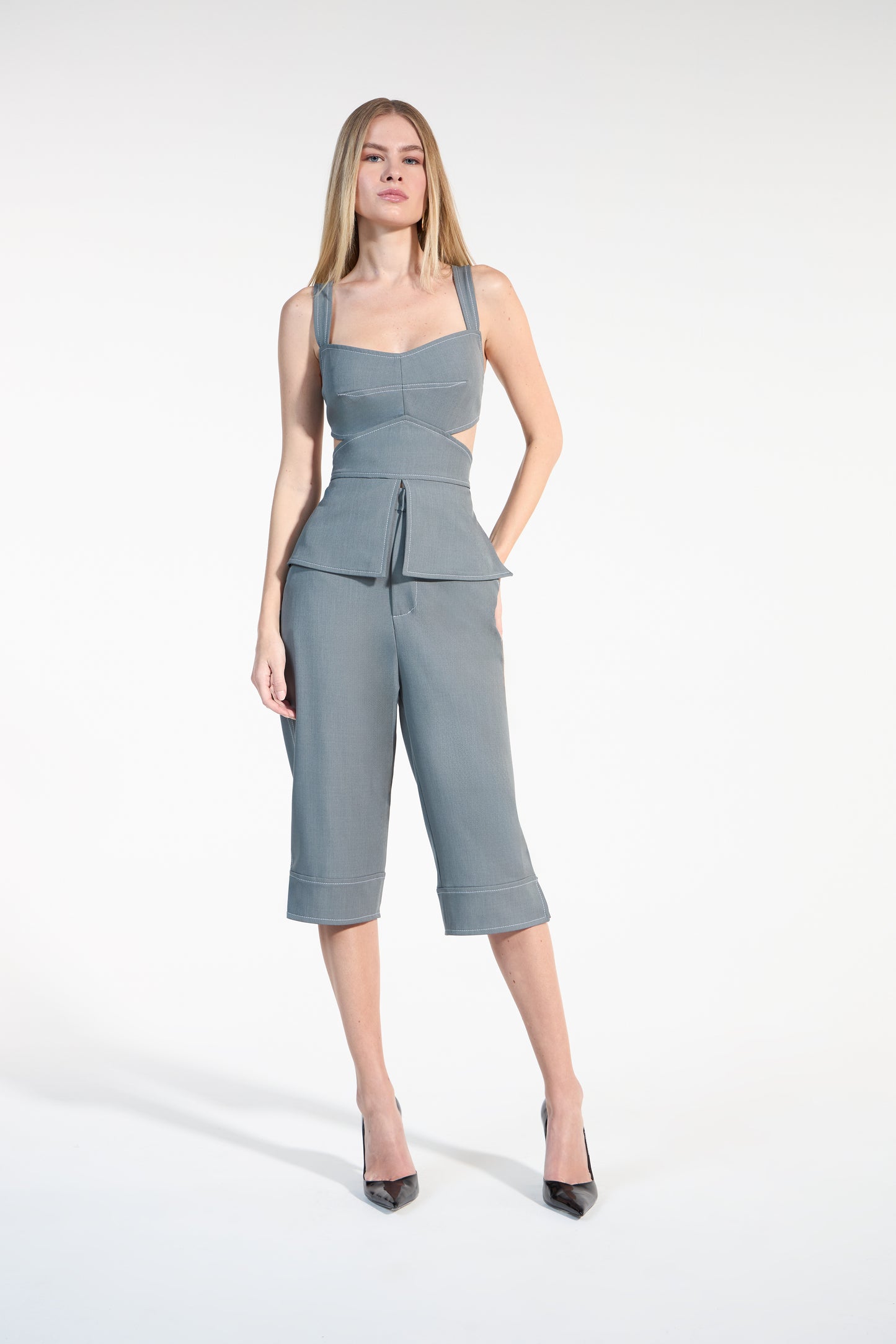 CONJUNTO CORSÁRIO CINZA SKAZI