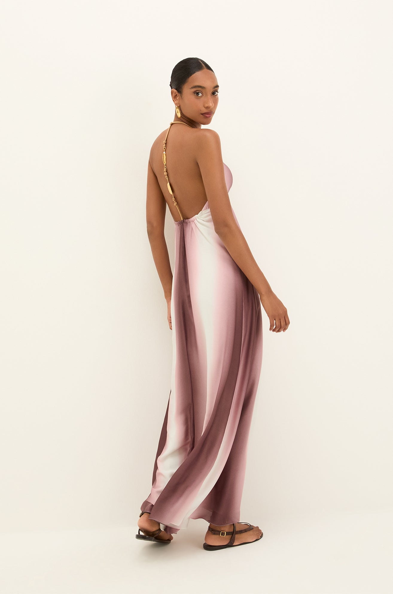 VESTIDO LONGO NORA DET NEBULA VIX