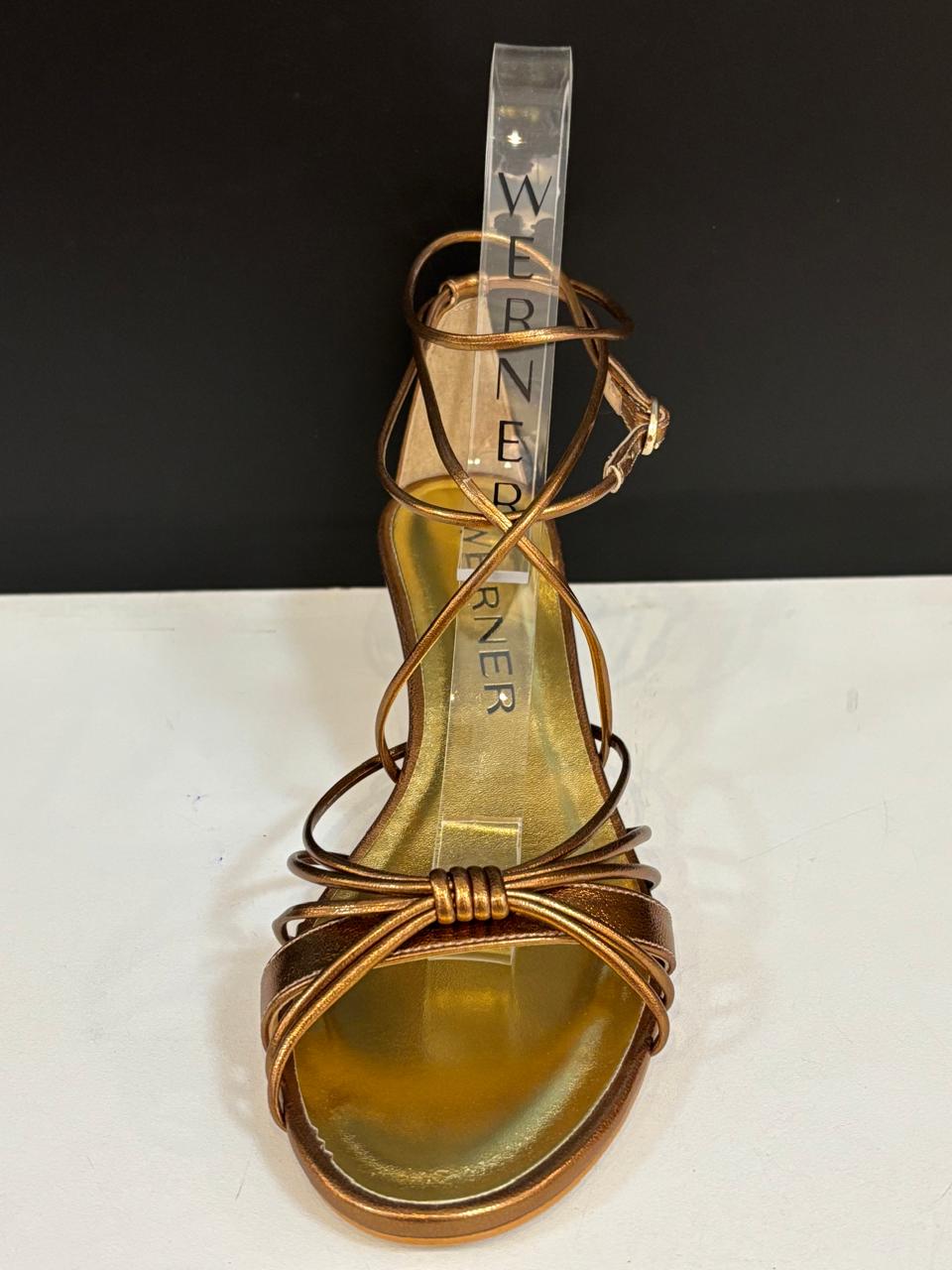 SAPATO FEMININO METALIZADA WERNER