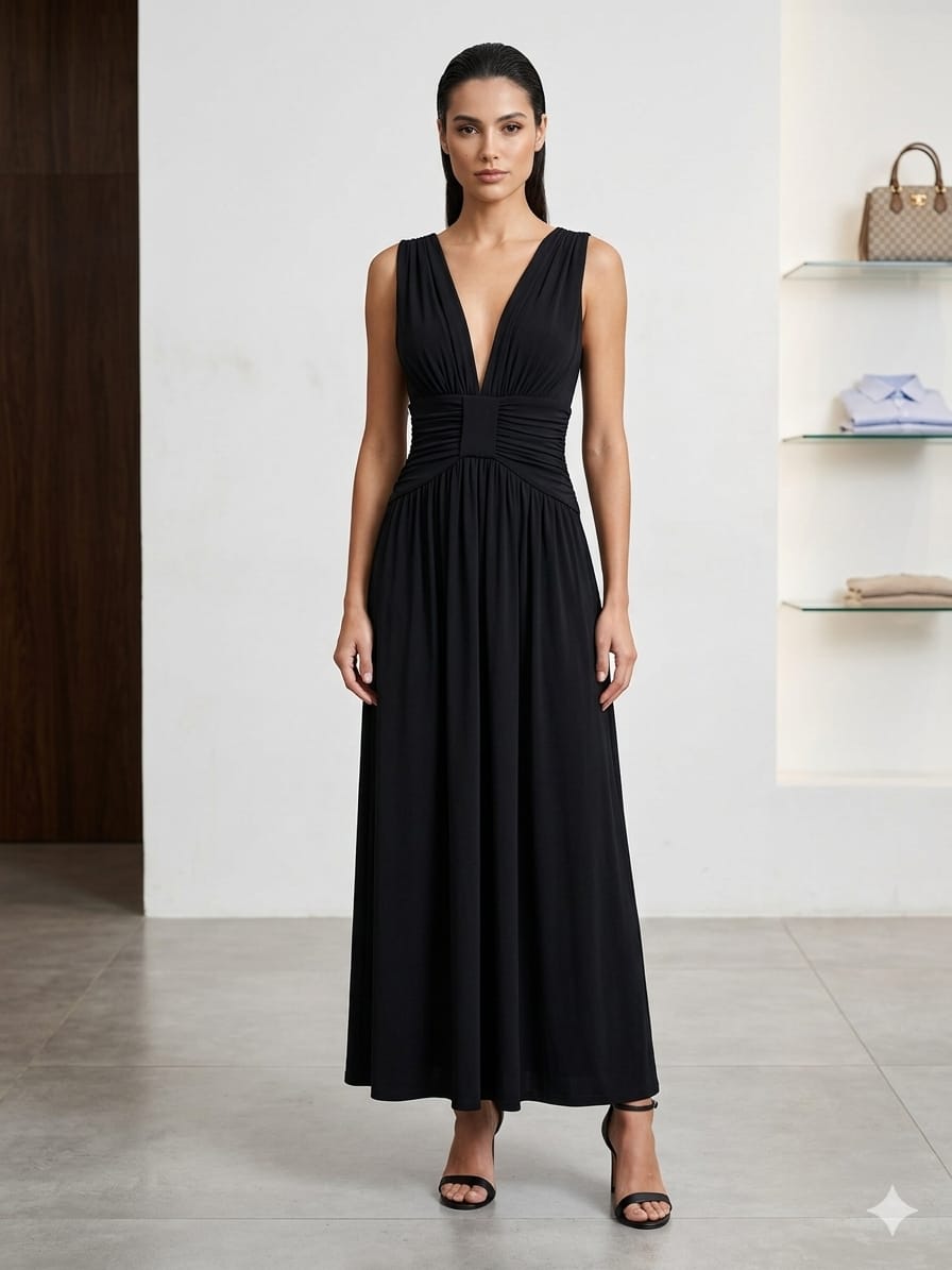 VESTIDO JERSEY FLECHE DOR